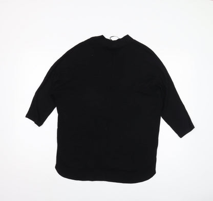 Womens UK Size S Phase Eight Black Basic Tunic