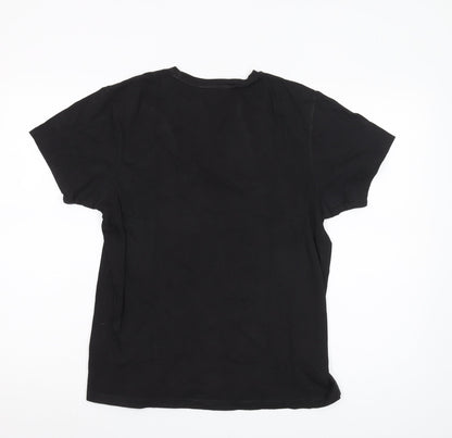 Mens UK Size M Ben Sherman Black  T-Shirt