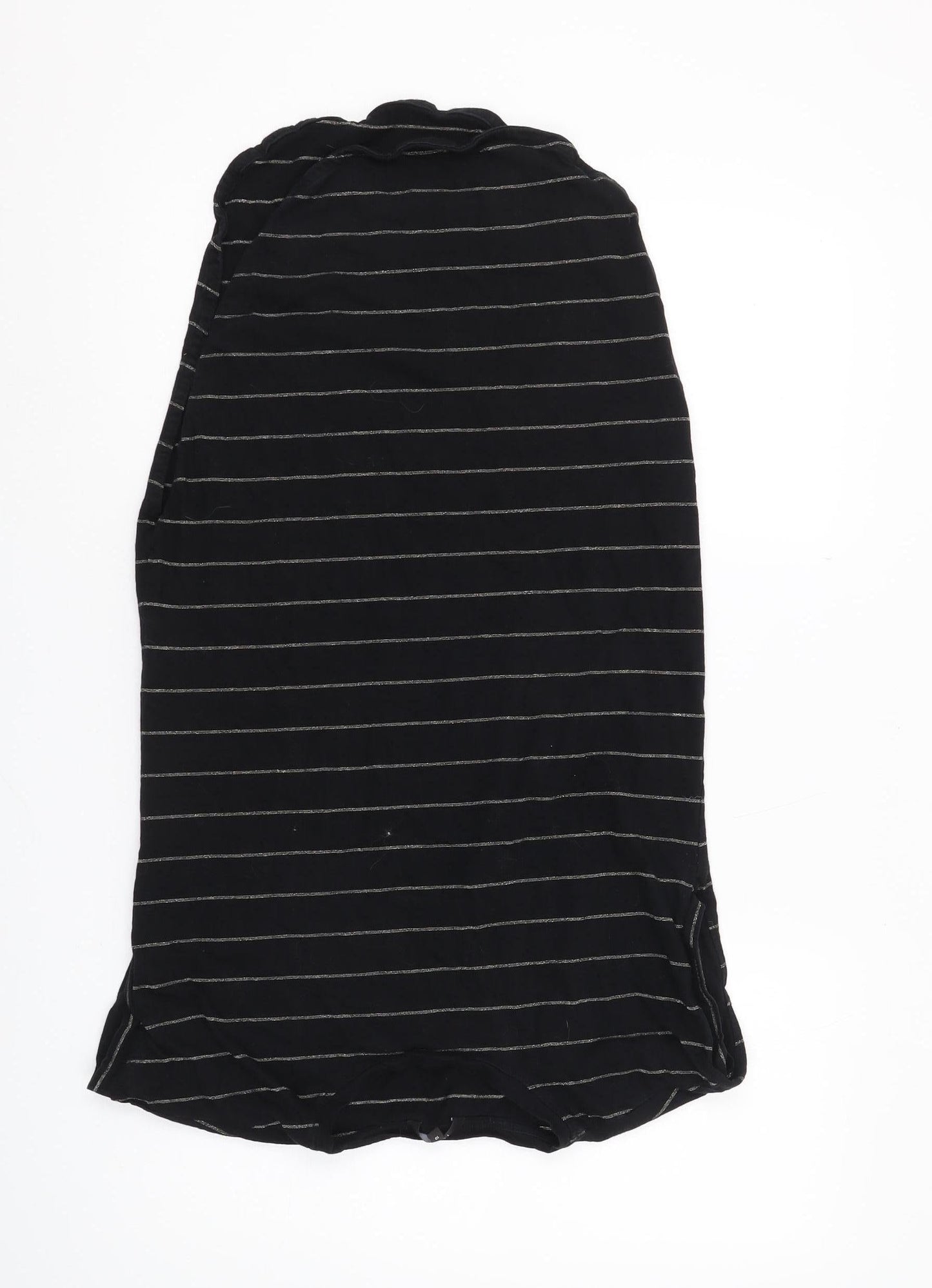 Womens UK Size 10 NEXT Black Basic T-Shirt