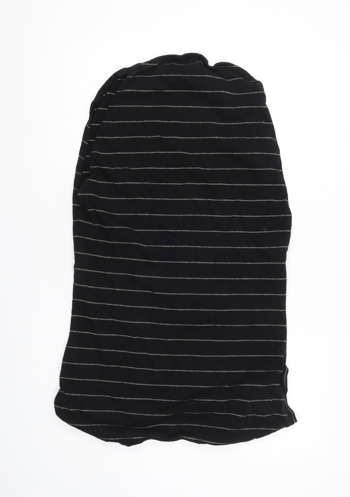 Womens UK Size 10 NEXT Black Basic T-Shirt