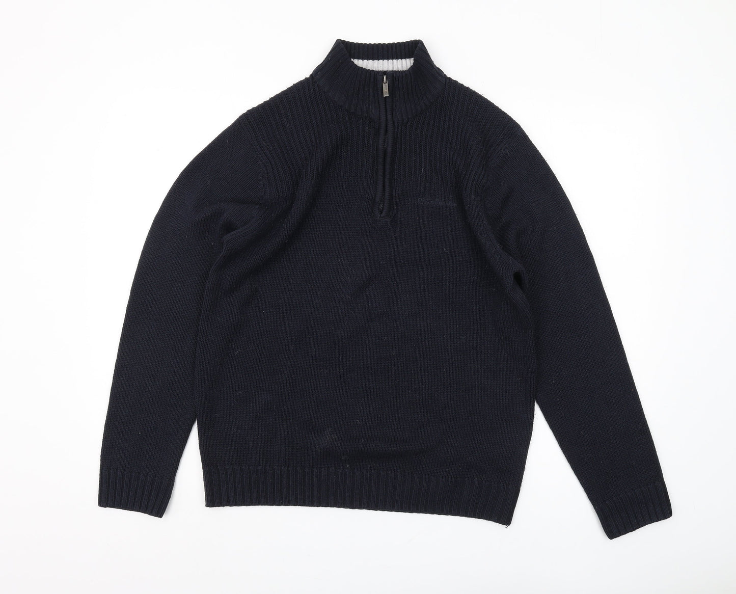 Pierre Cardin Men's Black Pullover Jumper Size L