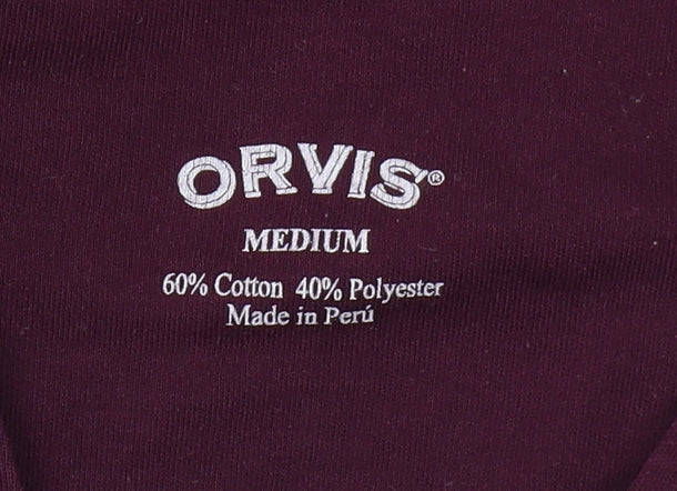 Orvis Women's Long Sleeve Top, Size M, Elegant Plum