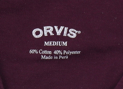 Orvis Women's Long Sleeve Top, Size M, Elegant Plum