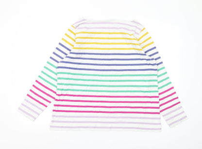 Womens UK Size L Woolovers Multicoloured  T-Shirt