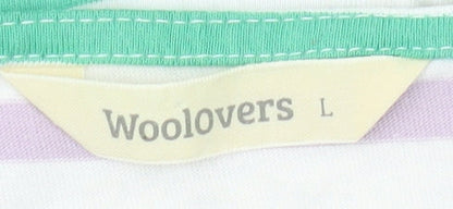 Womens UK Size L Woolovers Multicoloured  T-Shirt