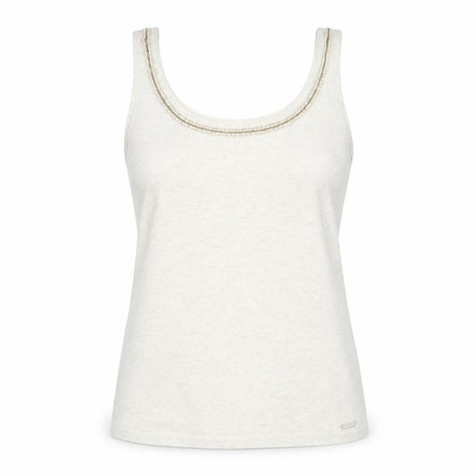 Womens UK Size S Superdry Beige Basic Tank