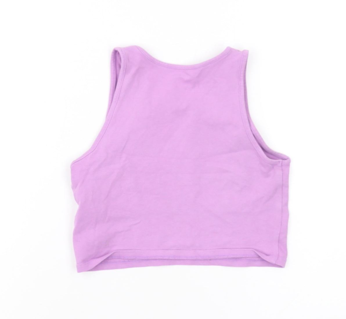 Jordan Girls Purple Cropped Tank - M