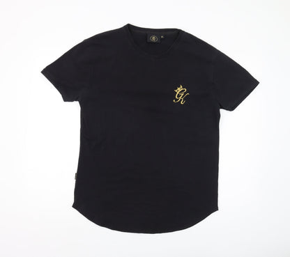 GK Men's Black XL Short Sleeve Crew Neck T-Shirt