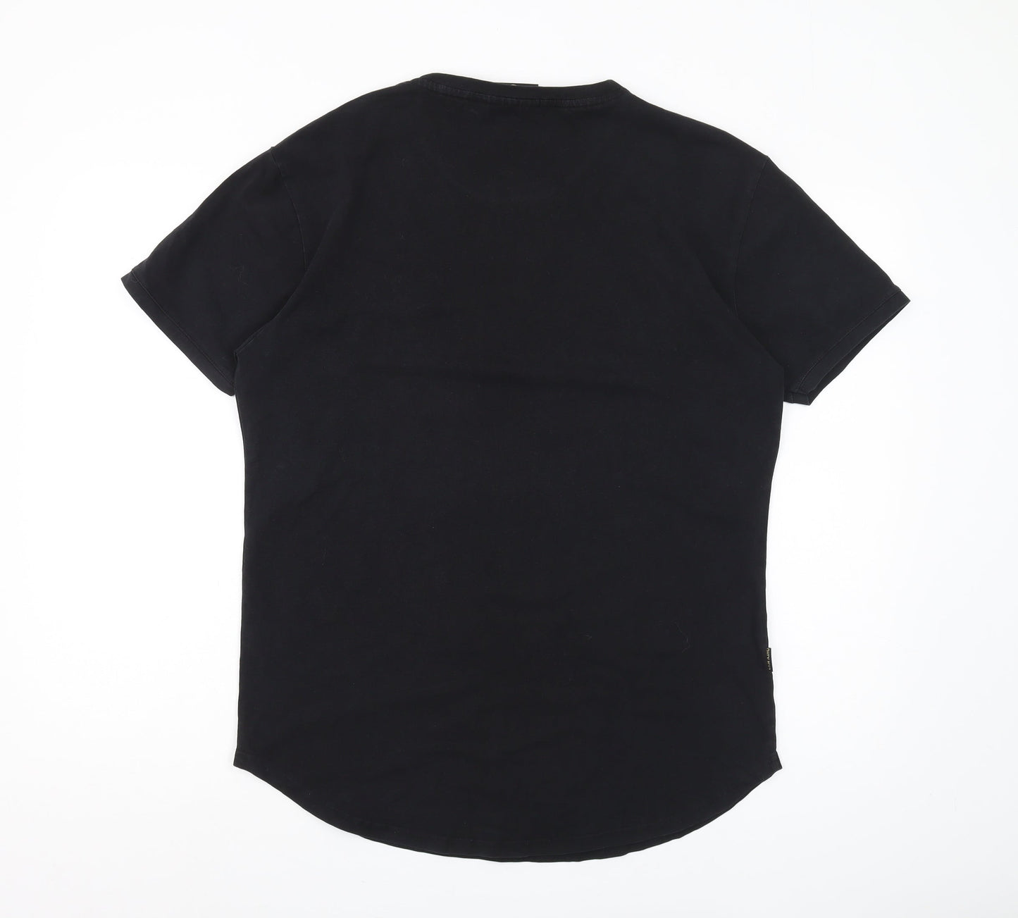 GK Men's Black XL Short Sleeve Crew Neck T-Shirt