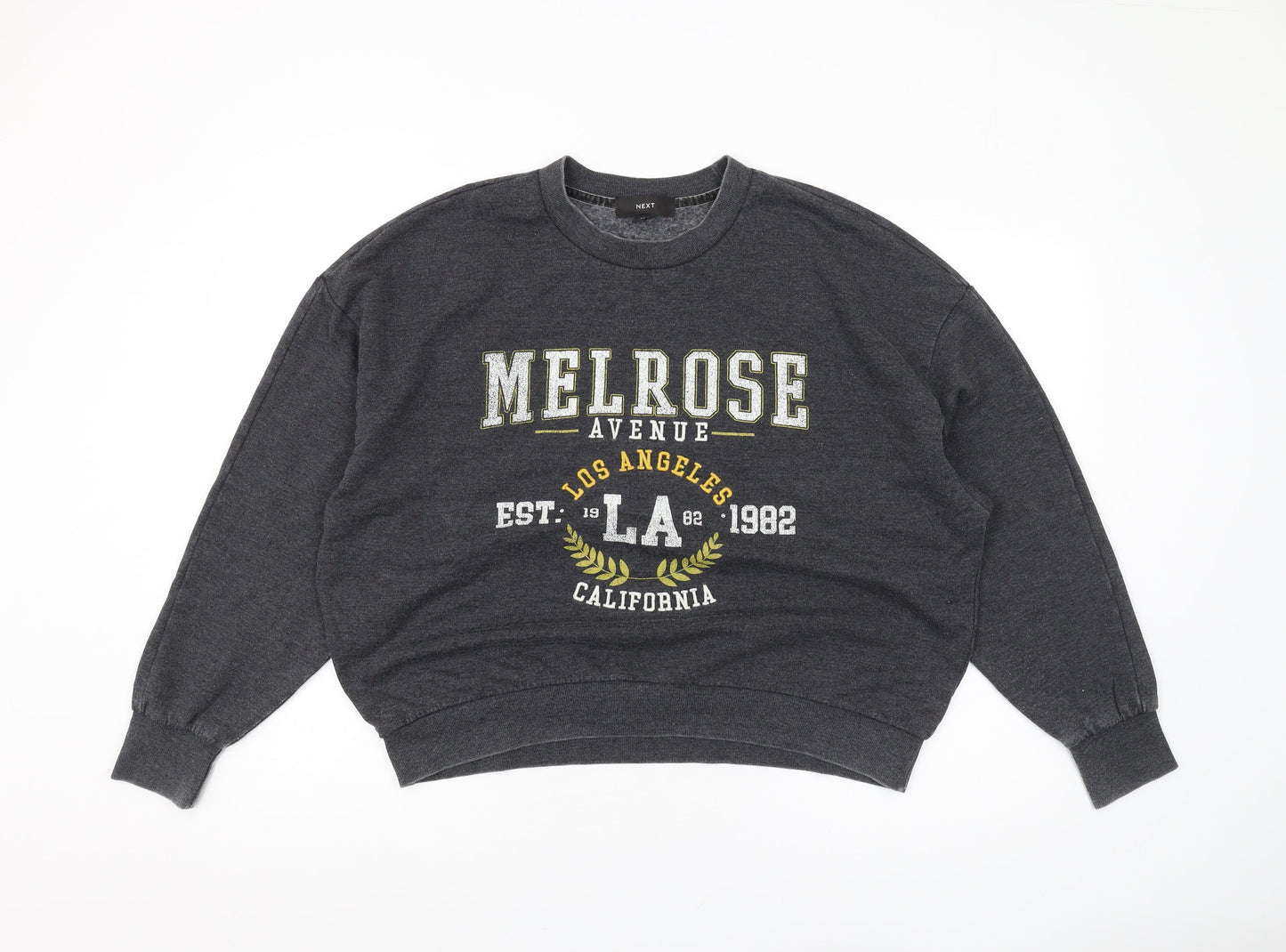 Womens UK Size 12 NEXT Grey Pullover Sweatshirt