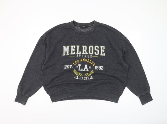 Womens UK Size 12 NEXT Grey Pullover Sweatshirt