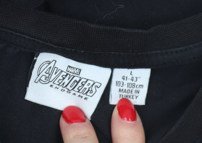 Marvel Avengers Black Men's T-Shirt L