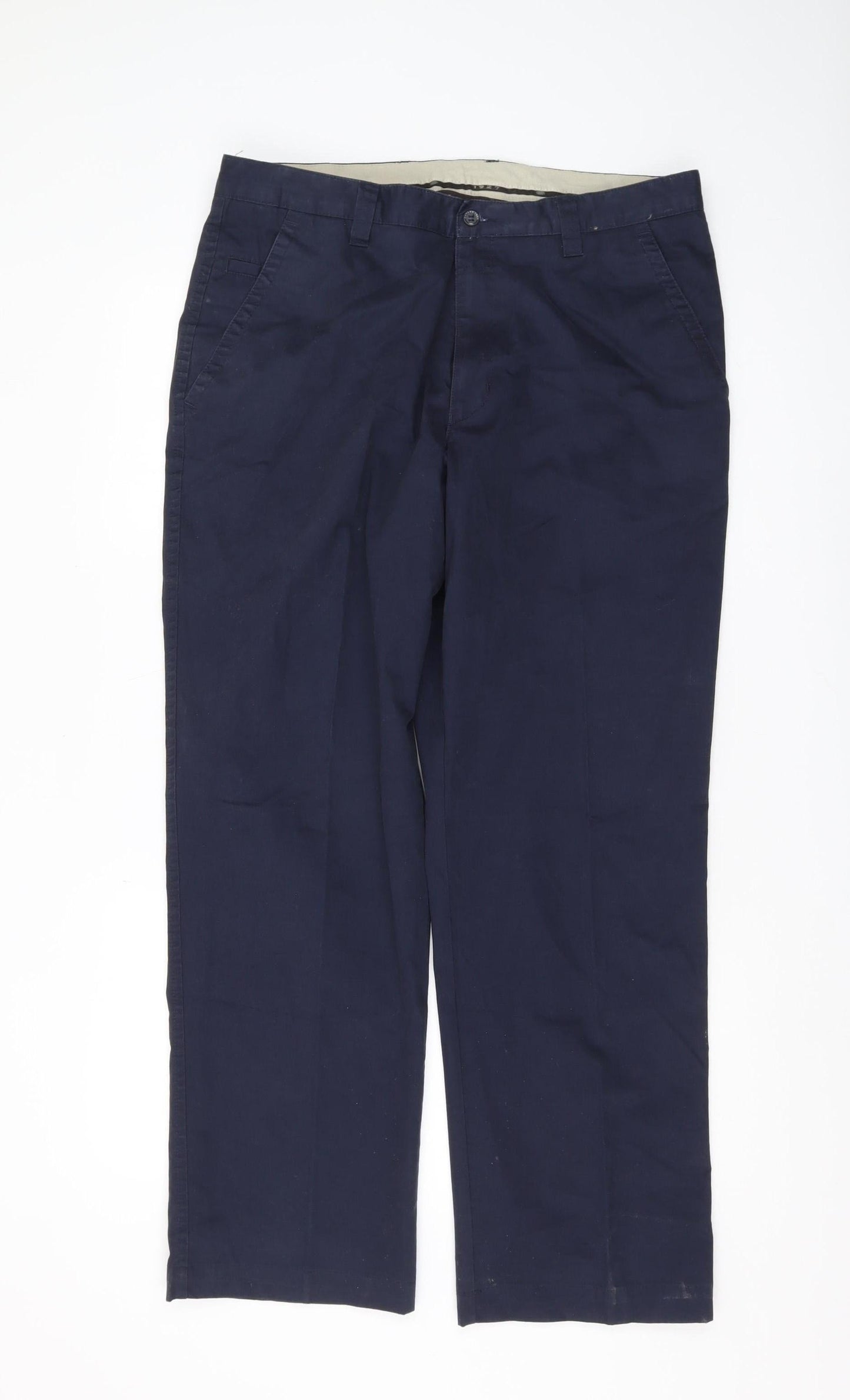 Savane Men's Blue Chino Trousers Size 36