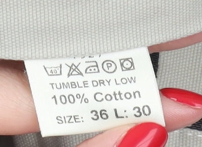 Savane Men's Blue Chino Trousers Size 36