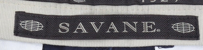 Savane Men's Blue Chino Trousers Size 36
