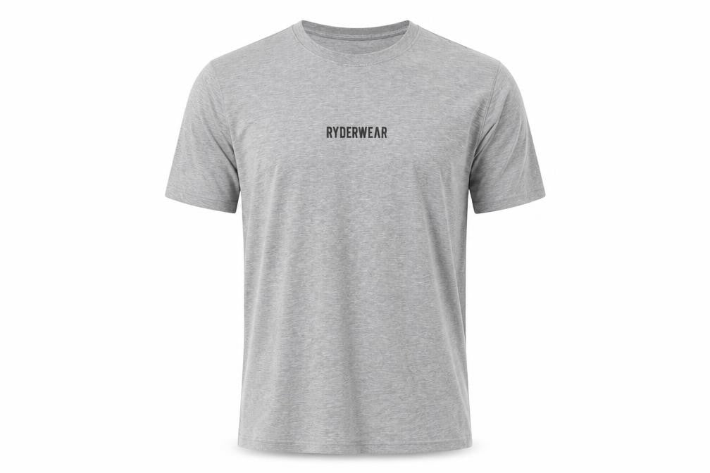 Ryderwear Men's Grey Crew Neck T-Shirt Size S