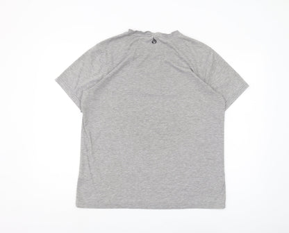 Ryderwear Men's Grey Crew Neck T-Shirt Size S