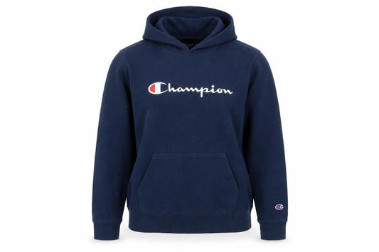 Womens UK Size XL Champion Blue Pullover Hoodie