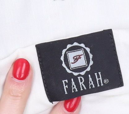 Farah Men's Green Trousers, Size 36, Casual Wear