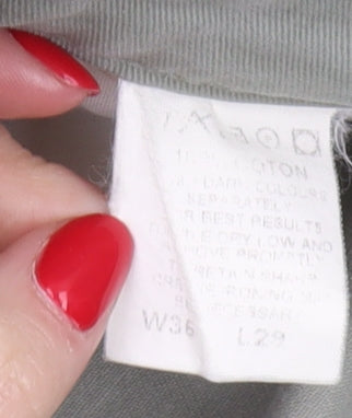 Farah Men's Green Trousers, Size 36, Casual Wear