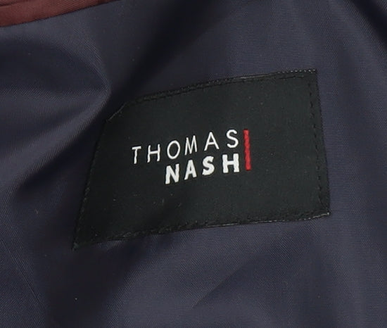 Mens UK Size 42 Thomas Nash Regular Grey Suit Jacket