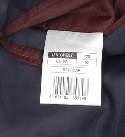 Mens UK Size 42 Thomas Nash Regular Grey Suit Jacket