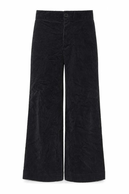 Womens UK Size XS Zara Regular Fit Casual Black Trousers