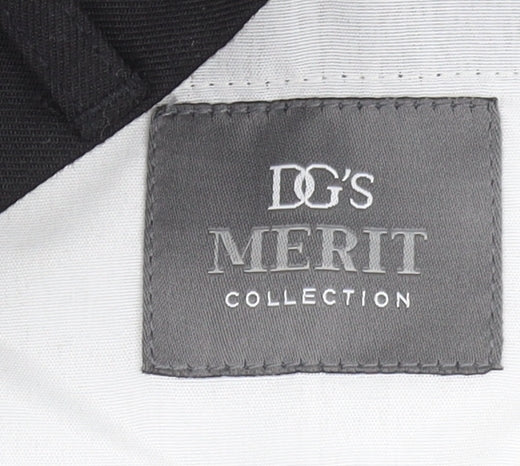 DG's Merit Men's Black Formal Trousers 32
