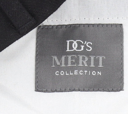 DG's Merit Men's Black Formal Trousers 32