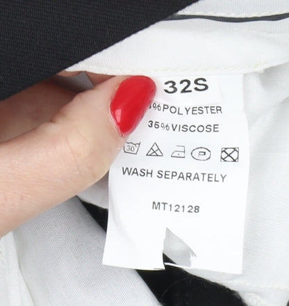 DG's Merit Men's Black Formal Trousers 32