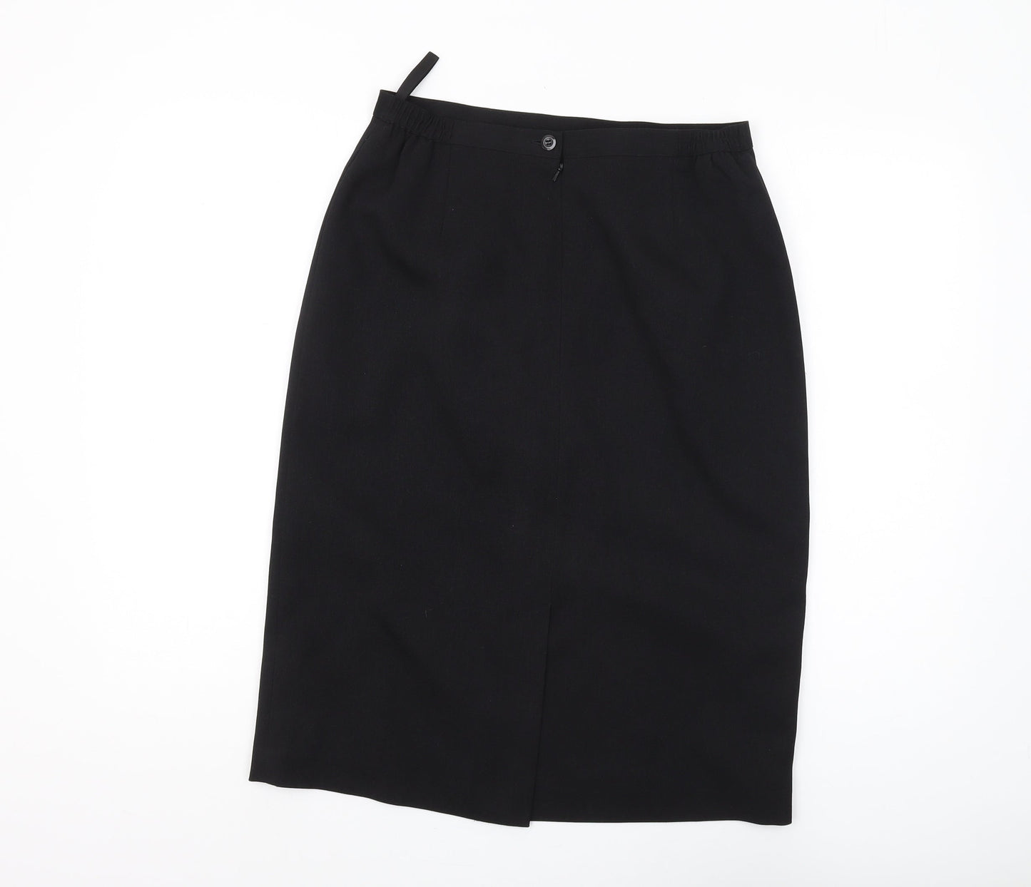 Style by EWM Women Black Pencil Skirt Size 12