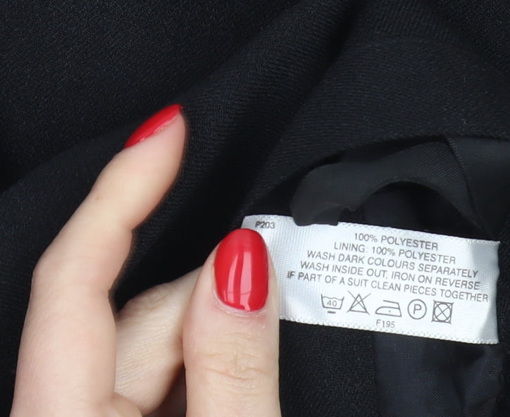 Style by EWM Women Black Pencil Skirt Size 12