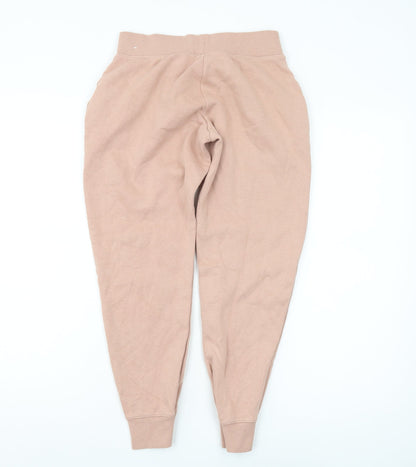 Nike Girls Beige Jogger Trousers Medium Casual Activewear