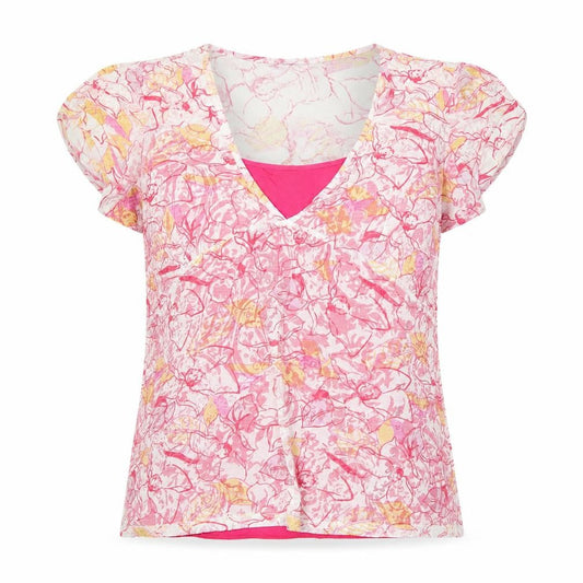 Womens UK Size 14 Marks and Spencer Pink Basic T-Shirt