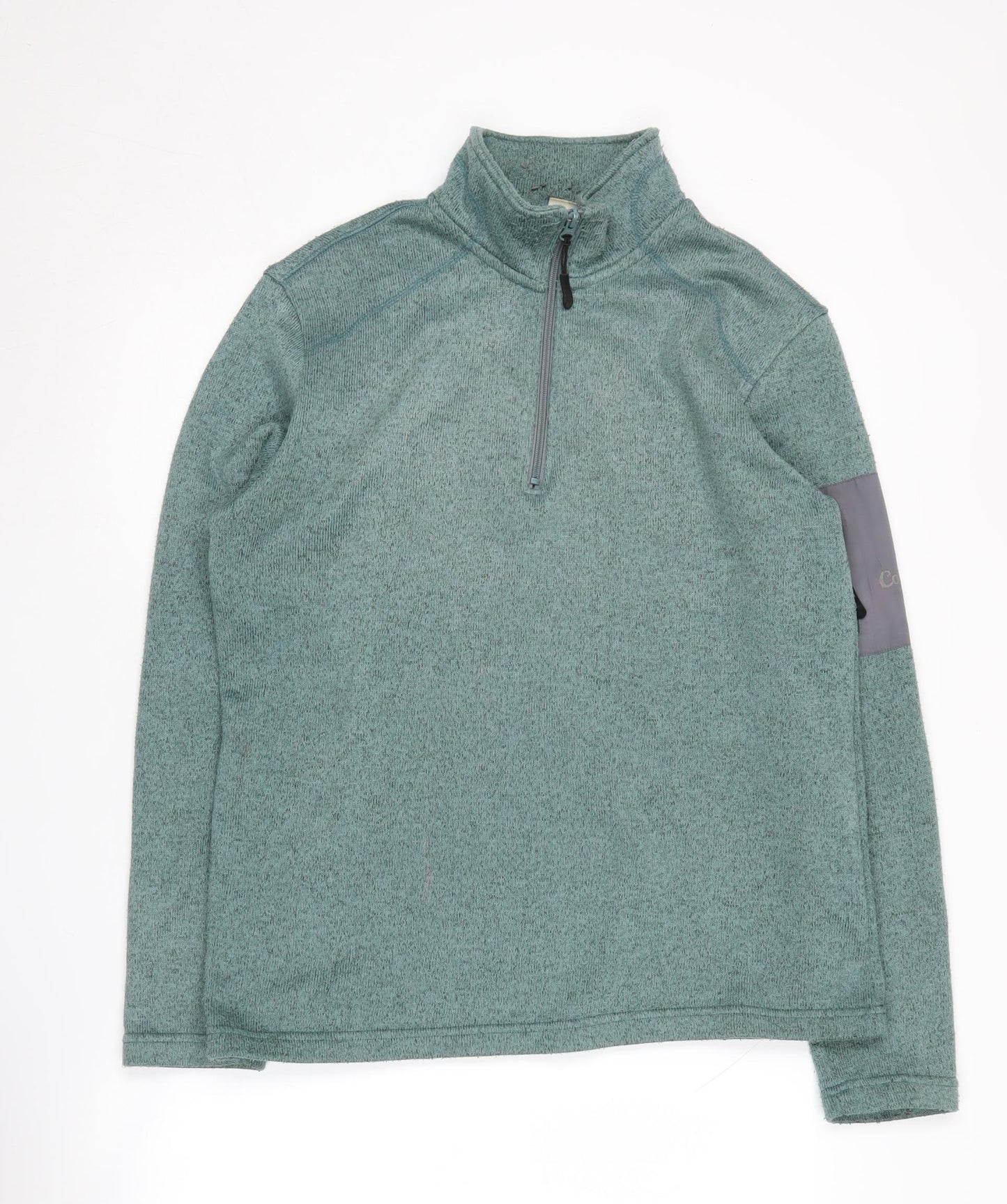 Mens UK Size M Cotton Traders Green Pullover Sweatshirt