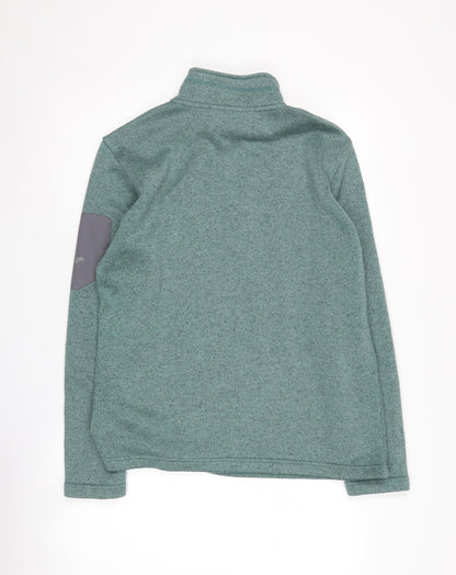Mens UK Size M Cotton Traders Green Pullover Sweatshirt