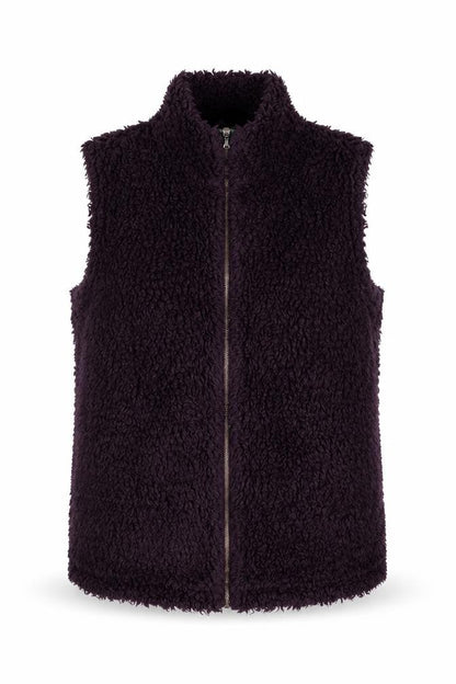 Bodhen Women's Black Waistcoat XL with Full Zip