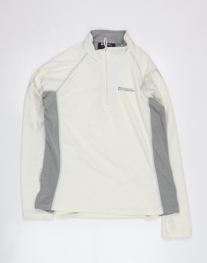 Womens UK Size 12 Mountain Warehouse Ivory Pullover Sweatshirt