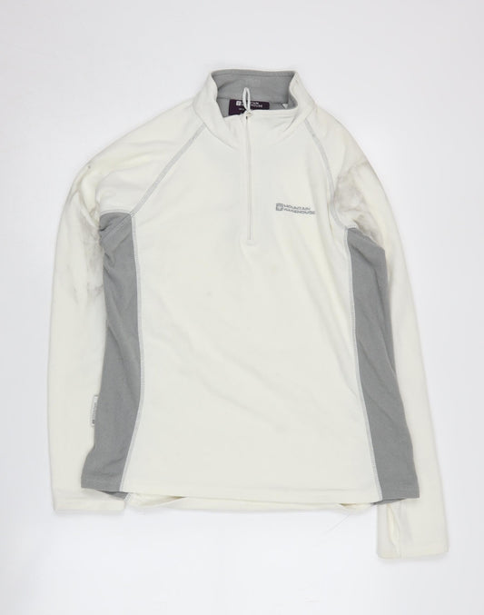 Womens UK Size 12 Mountain Warehouse Ivory Pullover Sweatshirt