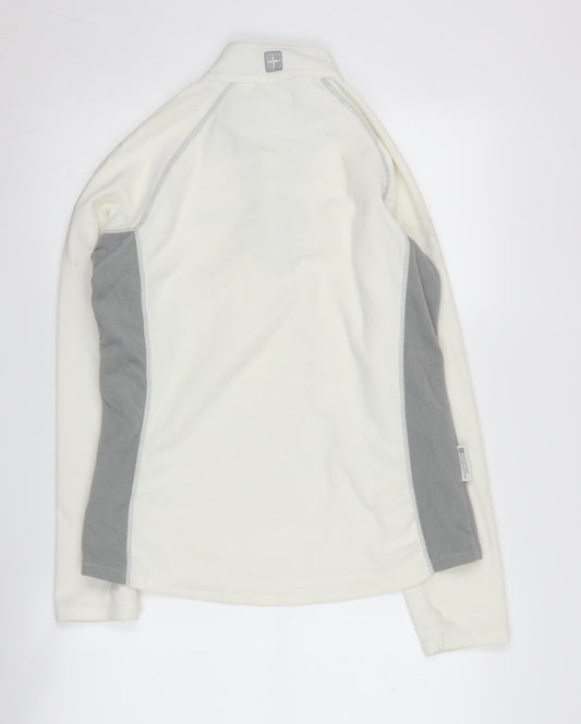 Womens UK Size 12 Mountain Warehouse Ivory Pullover Sweatshirt