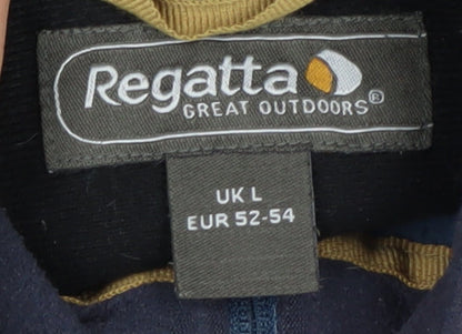 Mens UK Size L Regatta Blue Basic Jacket