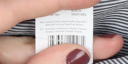 D555 Men's Black Tapered Jeans Size 46R, Comfort Fit