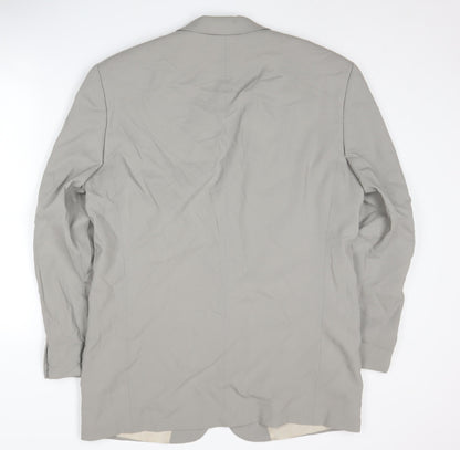 Mens UK Size 42 HUGO BOSS Regular Grey Suit Jacket