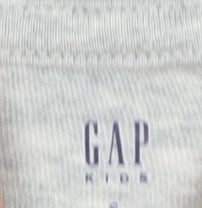 Gap Girls Grey Long Sleeve Sequin T-Shirt 6-7 Years Casual