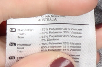 ASICS Men's Grey Joggers Size S Regular Fit Active