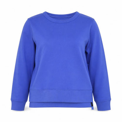 Fiorl Women's Blue Pullover Sweatshirt Medium - Casual Knitwear
