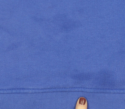 Fiorl Women's Blue Pullover Sweatshirt Medium - Casual Knitwear