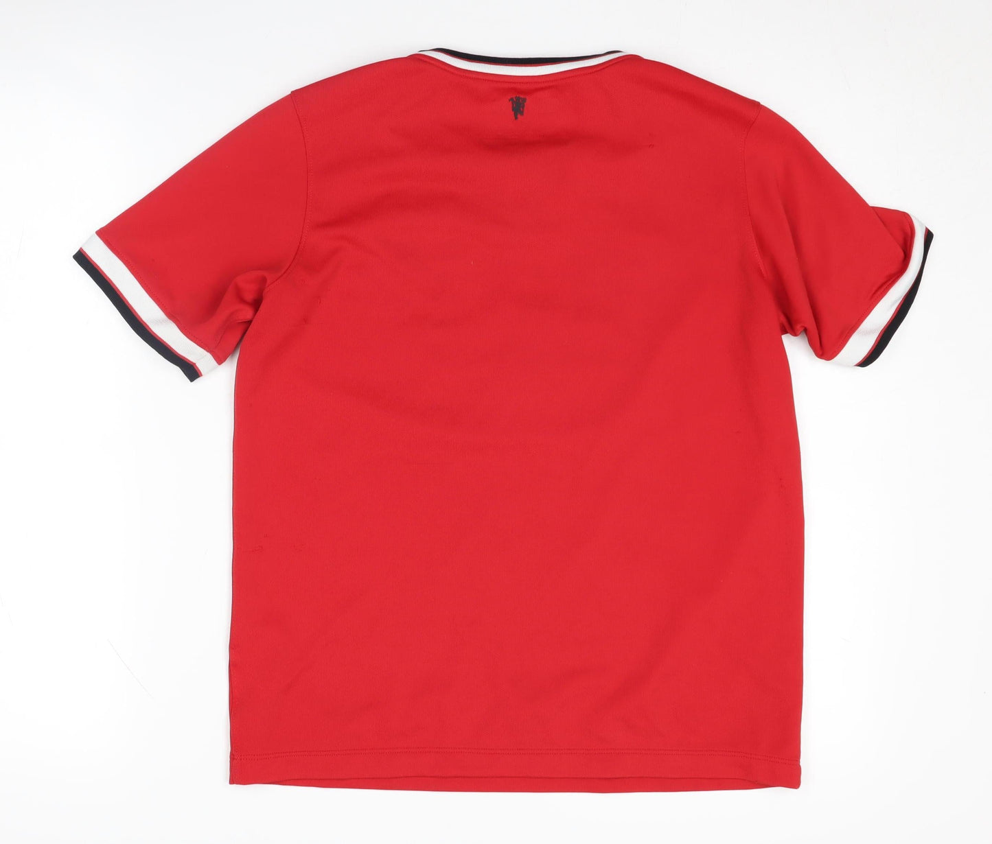 Nike Boys Red Football Jersey T-Shirt, Size S, Moisture Wicking