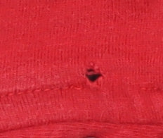 Manchester United Boys Red Striped Polo Shirt Size S