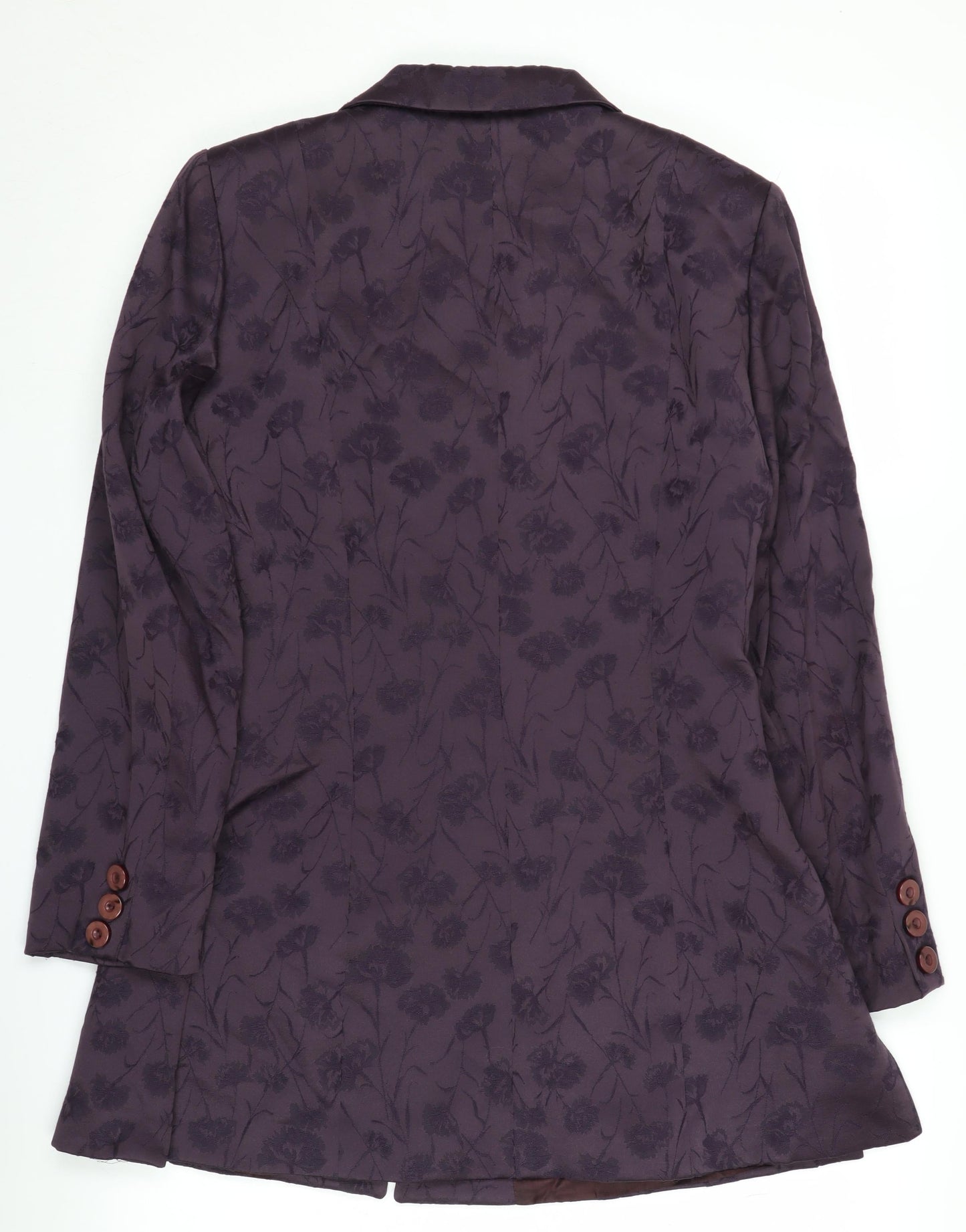 Cinoche Women's Purple Floral Blazer, Size 6